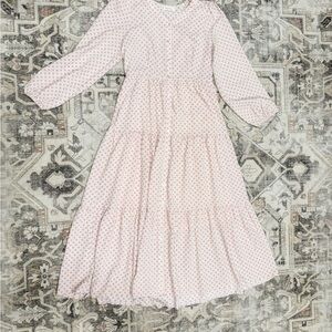 Roolee Cream and Pink Floral Blouse